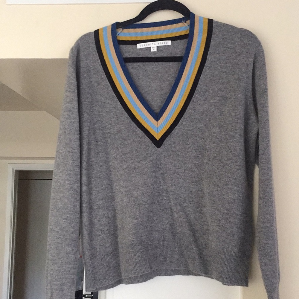 Veronica Beard V-Neck Sweater